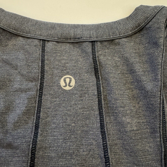 Lululemon Pace Perfect Tank Heathered Sterling Size 4 ? - Picture 7 of 8